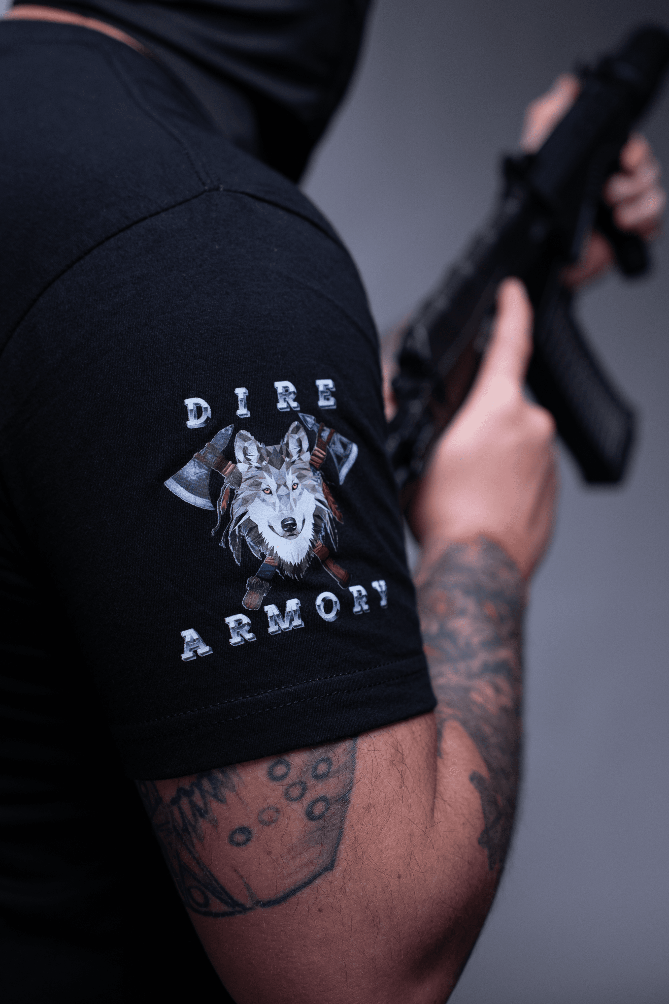 "UFO" t-shirt sleeve