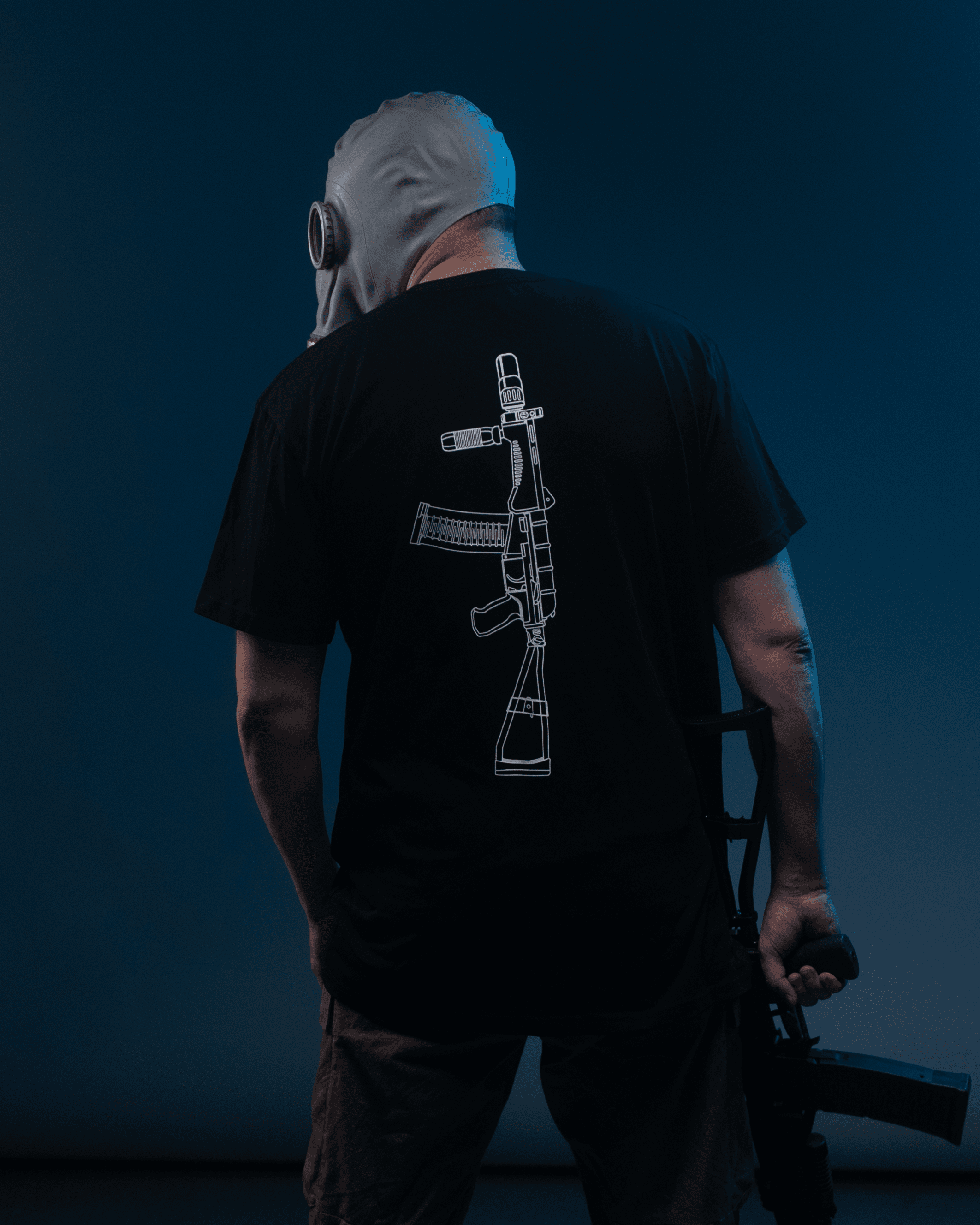 Back of "Glow" t-shirt.